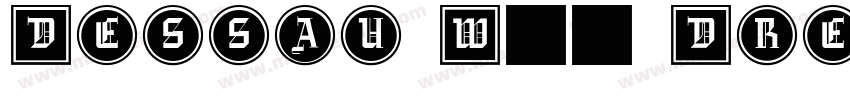 Dessau W00 Drei字体转换